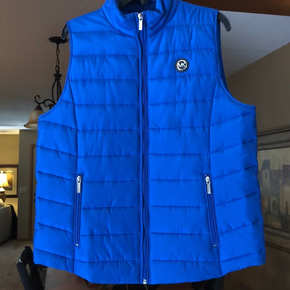 Michael Kors royal blue vest